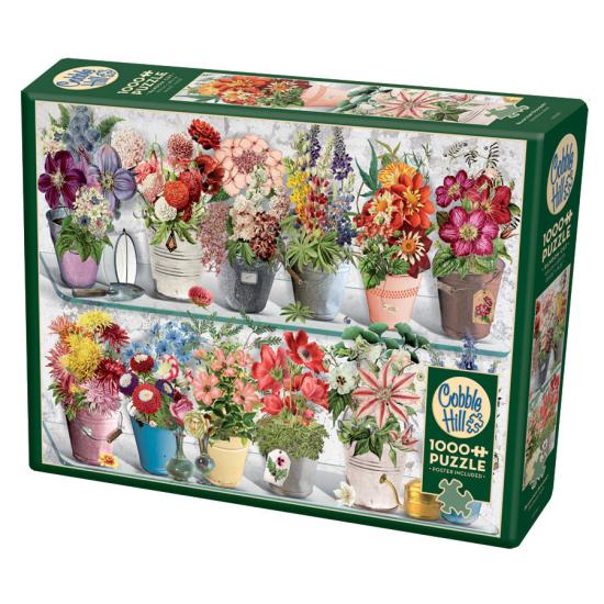 Puzzle Cobble Hill Plantadores de nas Prateleiras de 1000 Puzzle Cobble Hill Plantadores de nas Prateleiras de 1000