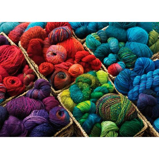 Puzzle Cobble Hill Meadas de lã de 1.000 peças