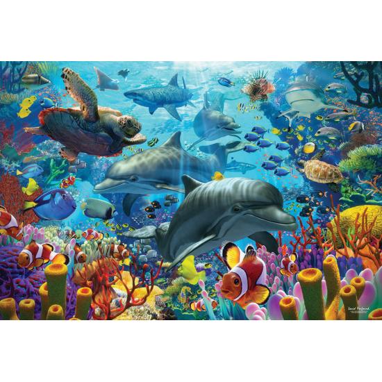 Puzzle Cobble Hill Mar de Coral 2000 Peças Puzzle Cobble Hill Mar de Coral 2000 Peças