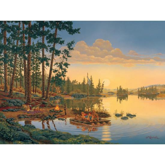 Puzzle Cobble Hill My Little Paradise 500 peças