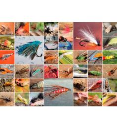 Puzzle Cobble Hill Fishing Flys 1000 peças