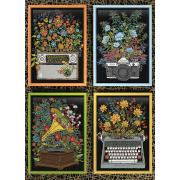 Puzzle de objetos florais de Cobble Hill 1000 peças