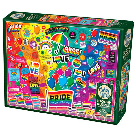 Puzzle Cobble Hill Pride 1000 peças