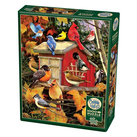 Puzzle Cobble Hill Autumn Birds 1000 peças