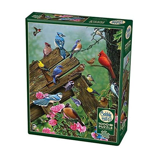 Puzzle Cobble Hill Forest Birds 1000 peças