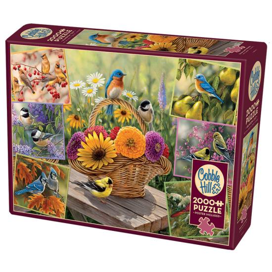 Puzzle de Cobble Hill Birds in the Wild 2000 peças