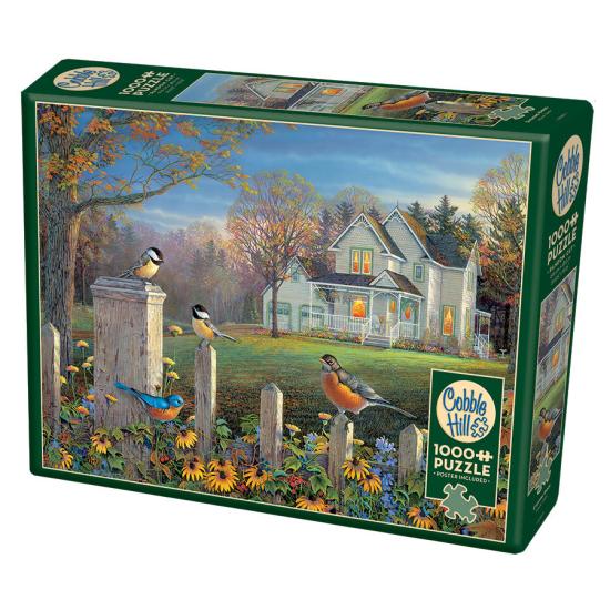 Puzzle Cobble Hill Birds in Mansion 1000 peças