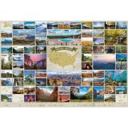 Puzzle Cobble Hill Parques Nacionais dos EUA 2.000 peças