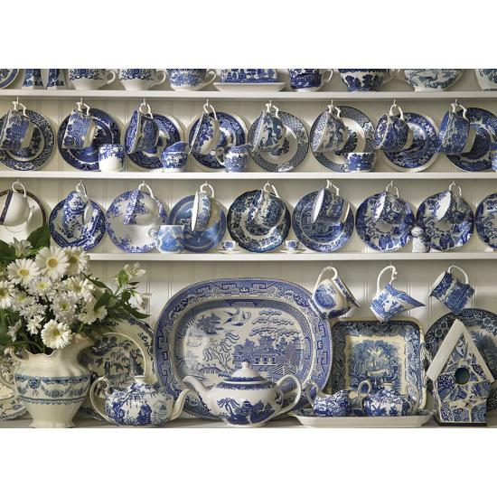 Puzzle de porcelana chinesa Cobble Hill 1000 peças Puzzle de porcelana chinesa Cobble Hill 1000 peças