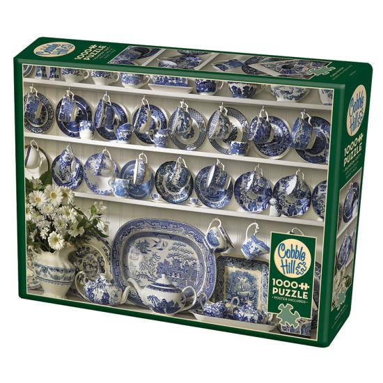Puzzle de porcelana chinesa Cobble Hill 1000 peças Puzzle de porcelana chinesa Cobble Hill 1000 peças