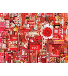 Puzzle Cobble Hill Red 1000 Peças