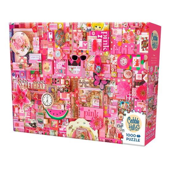 Puzzle Cobble Hill Rosa 1000 Peças Puzzle Cobble Hill Rosa 1000 Peças