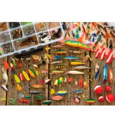 Puzzle de isca de pesca de 1000 peças para Cobble Hill