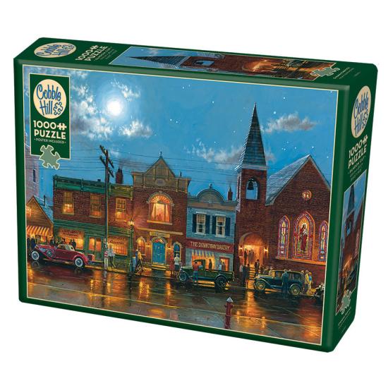 Puzzle Cobble Hill Serviço Noturno 1000 Peças