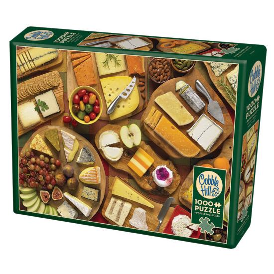 Puzzle de tabuleiro de queijo de 1000 peças Cobble Hill