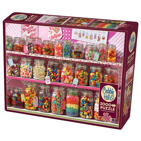 Puzzle Cobble Hill Candy Shop 2000 peças