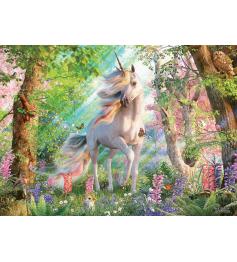 Puzzle Cobble Hill Unicorn in the Forest XXL 500 peças