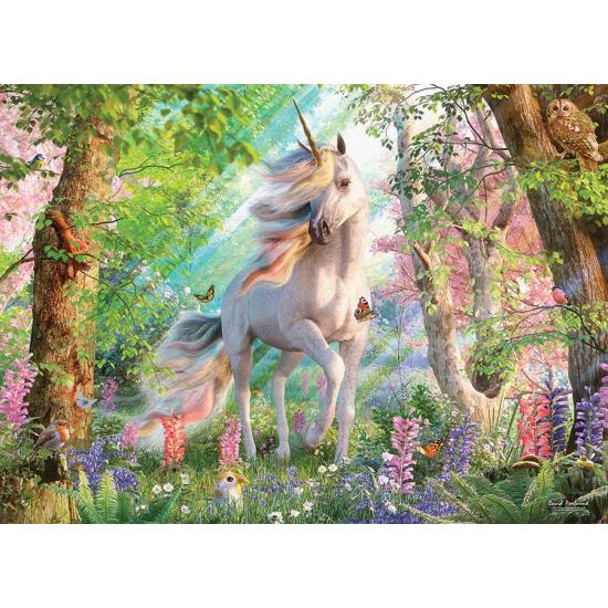 Puzzle Cobble Hill Unicorn in the Forest XXL 500 peças