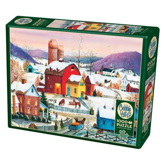 Puzzle de 1000 peças Cobble Hill Winter Neighbours