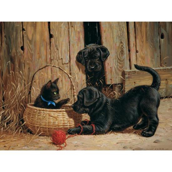 Puzzle de 500 peças Vizinhos barulhentos de Cobble Hill