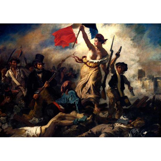 Puzzle de 1000 peças da D-Toys Liberty Liderando o Povo