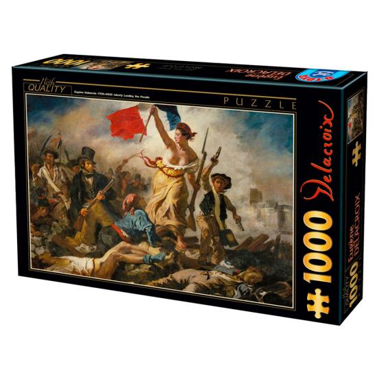 Puzzle de 1000 peças da D-Toys Liberty Liderando o Povo