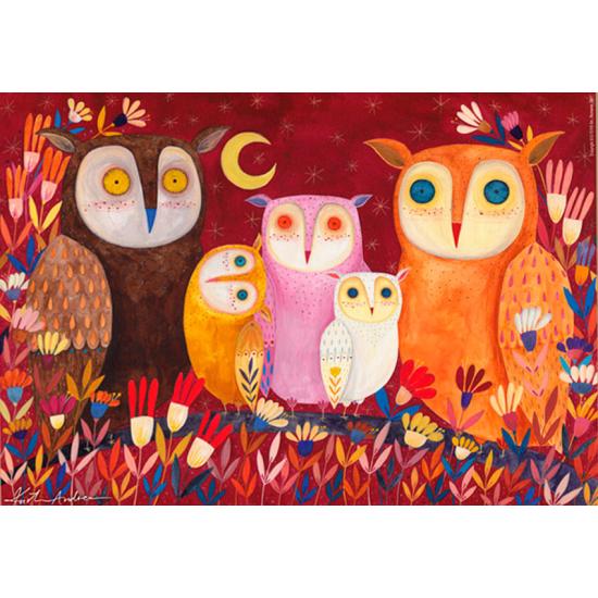 Puzzle D-Toys Corujas I 1000 Peças