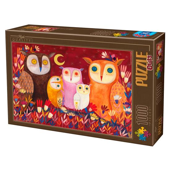 Puzzle D-Toys Corujas I 1000 Peças