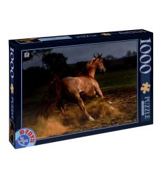 Puzzle D-Toys Cavalo Marrom 1000 Peças