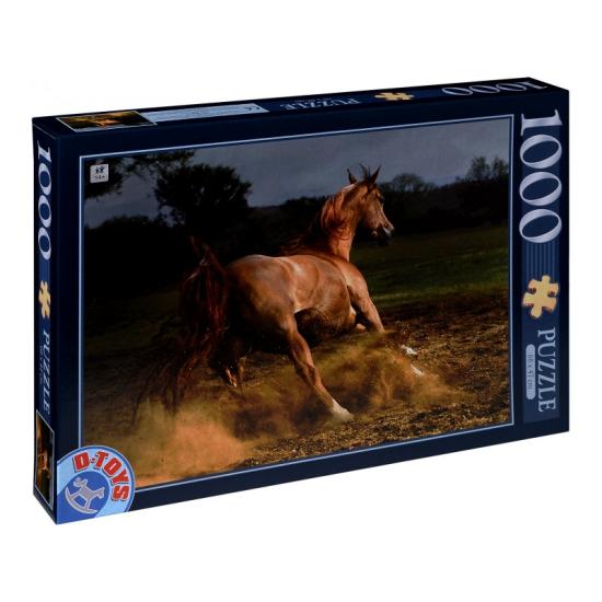 Puzzle D-Toys Cavalo Marrom 1000 Peças