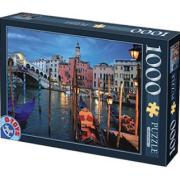 Puzzle D-Toys Veneza Ponte Rialto Canal 1000 peças