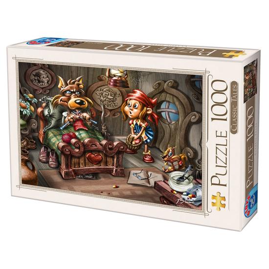 Puzzle D-Toys Chapeuzinho Vermelho 1000 Peças