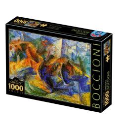 Puzzle D-Toys Horsemen&#39;s Houses 1000 peças