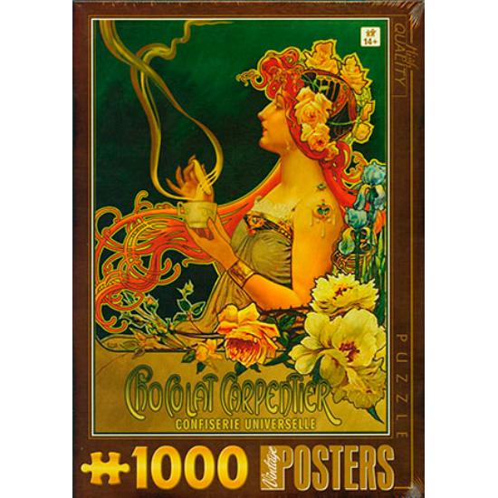 Puzzle D-Toys Chocolate Carpentier 1000 peças Puzzle D-Toys Chocolate Carpentier 1000 peças