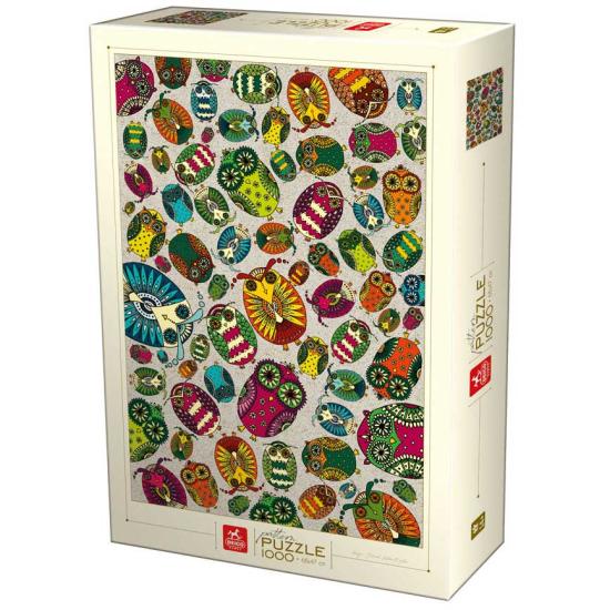 Puzzle de 1000 peças coleção de insetos D-Toys