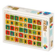 Puzzle de colagem de corujas D-Toys 1000 peças