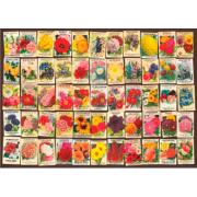 Puzzle D-Toys Colagem Vintage, Flores 1000 peças