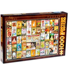 Colagem Puzzle D-Toys vintage, chá 1000 peças