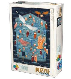 Puzzle D-Toys A Casa das Corujas de 1000 Peças
