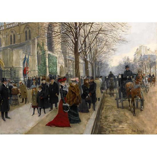 Puzzle D-Toys na Igreja de 1000 pés da Santíssima Trindade