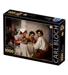 Puzzle D-Toys Em uma Pousada Romana 1000 Peças