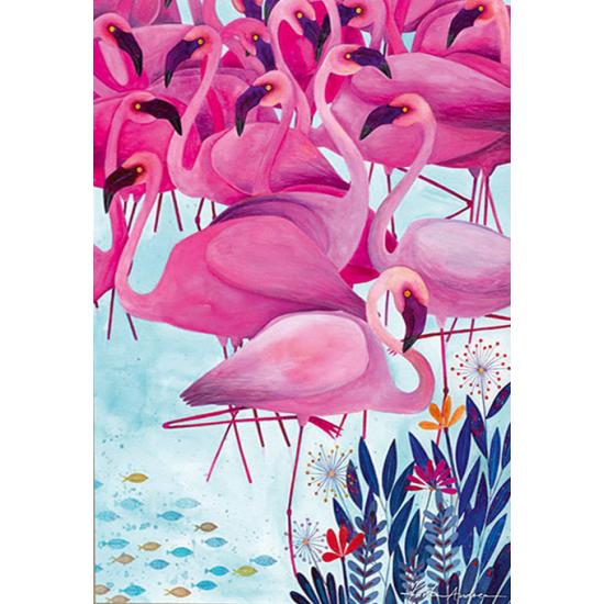 Puzzle D-Toys Flamingos 1000 Peças