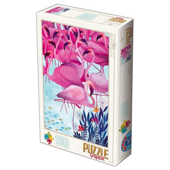 Puzzle D-Toys Flamingos 1000 Peças