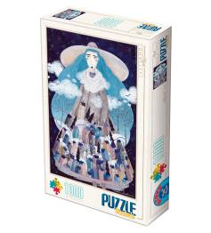 Puzzle de inverno D-Toys 1000 peças