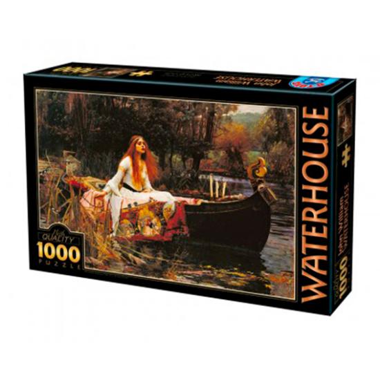 Puzzle D-Toys A Dama de Shalott 1000 Peças