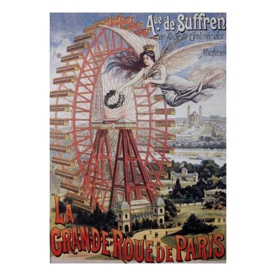 Puzzle D-Toys La Gran Roue de Paris 1000 peças