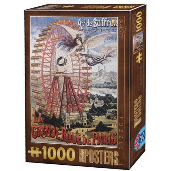 Puzzle D-Toys La Gran Roue de Paris 1000 peças