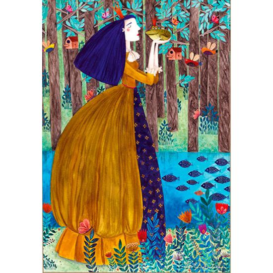 Puzzle D-Toys A Princesa e o Sapo 1000 Peças