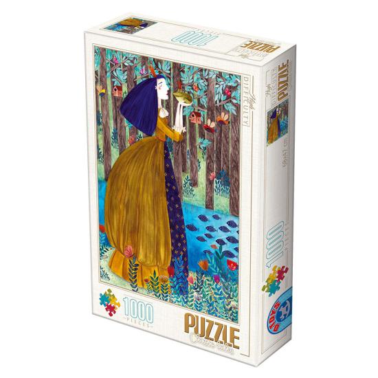 Puzzle D-Toys A Princesa e o Sapo 1000 Peças