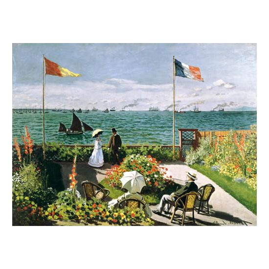 Puzzle de 1000 peças D-Toys The Terrace of Sainte-Adresse Puzzle de 1000 peças D-Toys The Terrace of Sainte-Adresse